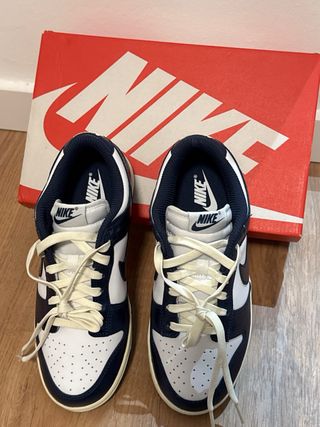 Nike Dunk Low PRM Azul Blanco