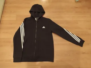 Chaqueta Adidas con capucha vintage