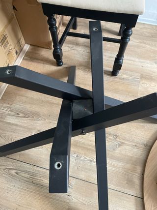 Mesa de centro preta