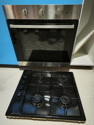 Horno + Cocina Gas Butano