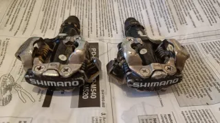 Pedales para cala SPD Shimano PD-M520 usados