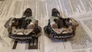 Pedales para cala SPD Shimano PD-M520 usados