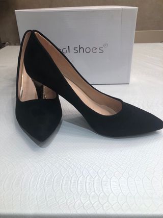 Zapatos de salón tacón aguja T-39