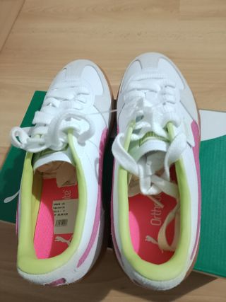 Zapatillas Puma Palermo Lth Mujer Talla 39