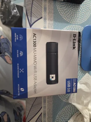 Adaptador USB WiFi D-Link AC1300 MU-MIMO