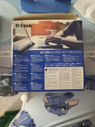 Adaptador USB WiFi D-Link AC1300 MU-MIMO