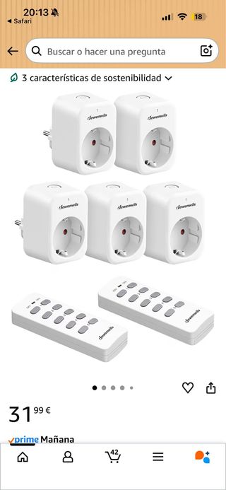 Enchufes Inalámbricos Control Remoto