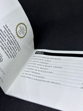 Manual Mickey's Dangerous Chase Game Boy