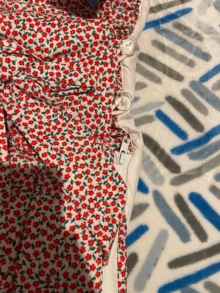 Saco para bebé estampado floral