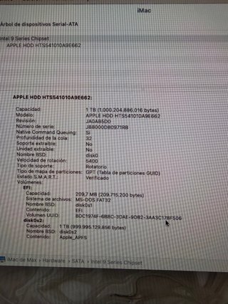 iMac 21,5” Apple 2.8 GHz Quad-Core i5 y teclado