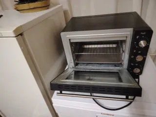Horno Eléctrico Portátil Negro
