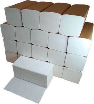 Caja 2600 Toallas Papel Zig Zag. Pasta pura