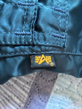 Chaqueta Bomber Alpha Industries Verde Azulada