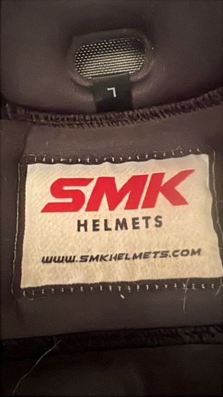 Casco Moto SMK Negro