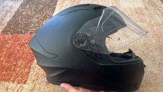 Casco Moto SMK Negro
