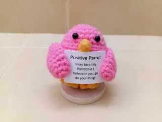 Set 2 animales crochet ganchillo Dinosaurio Paloma