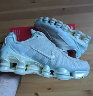 Nike Shox TL Blanco Perla Talla 39 Originales