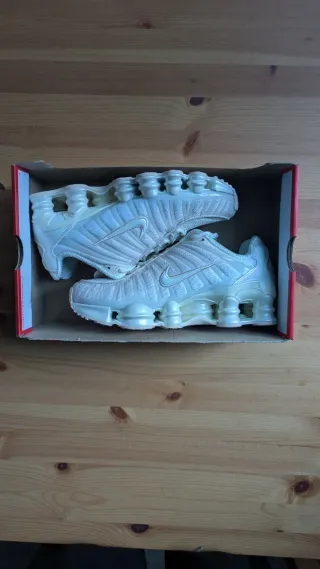 Nike Shox TL Blanco Perla Talla 39 Originales