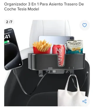 Organizador Asiento Trasero Coche