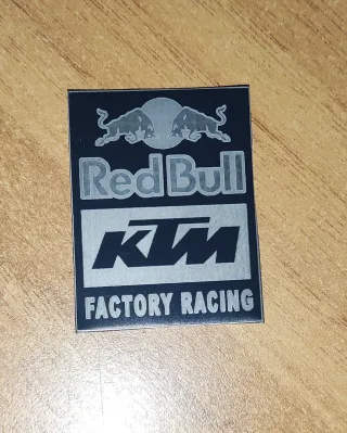 Etichetta alluminio KTM Red Bull