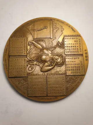 Medalla Calendario 1989