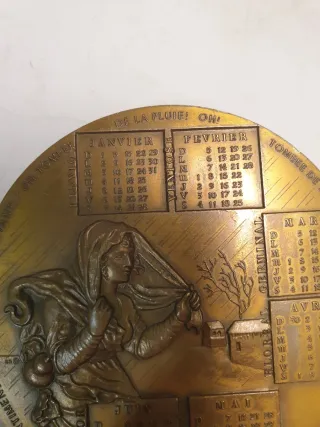 Medalla Calendario 1989