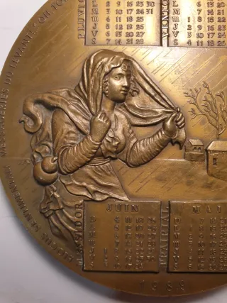 Medalla Calendario 1989