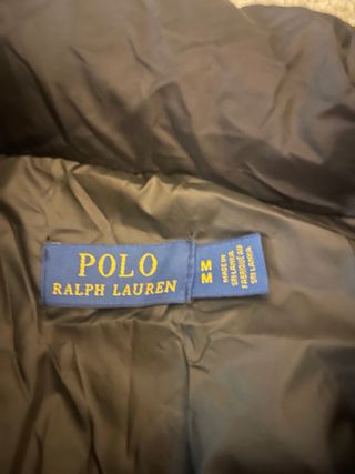 Casaco Puffer Ralph Lauren Preto