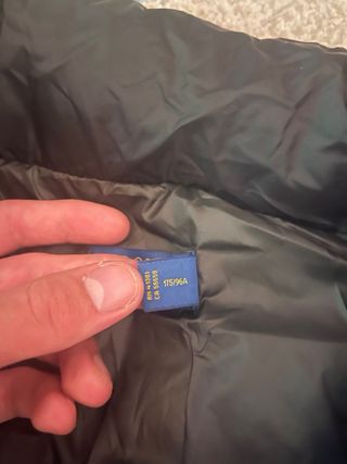 Casaco Puffer Ralph Lauren Preto