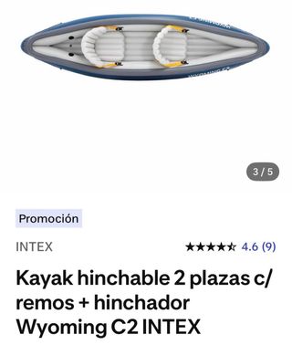 Kayak Hinchable Wyoming C2 Intex