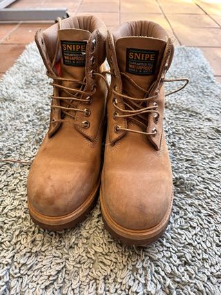 Botas Snipe Beige Mujer