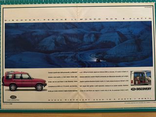 Pubblicità Land Rover Discovery Vintage