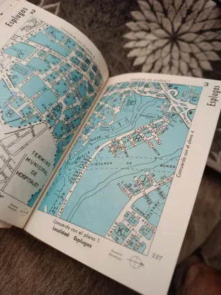 Guia urbana Barcelona provincia 1973