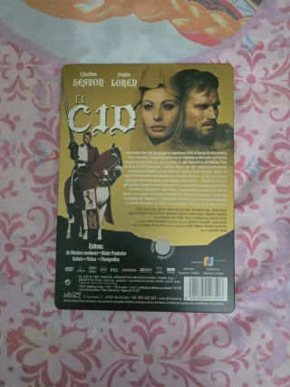El Cid Campeador DVD Edición Especial (Caja Metal)