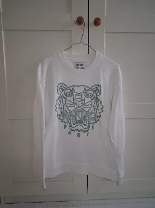 Kenzo Sudadera Blanca