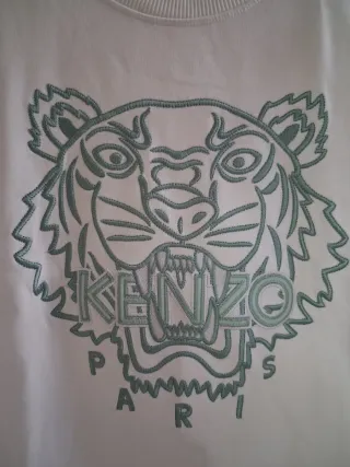 Kenzo Sudadera Blanca