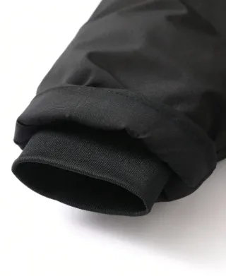 Chaqueta impermeable negra talla XL