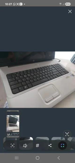 Portátil de 17 pulgadas, HP G71 17 Negro/Plata