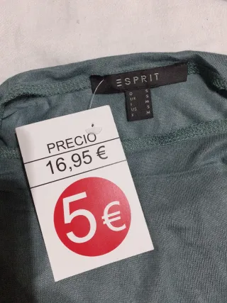 Lote camiseta granate aguamarina, mochila todo 5€