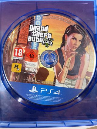 Videojuego PS4 Grand Theft Auto V