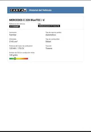 Mercedes-Benz Clase C 2018