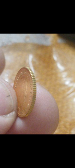 Moneda décimo oro brittania