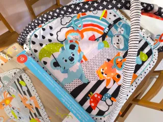 Manta Sensorial de juegos Fisher-Price 3-en-1