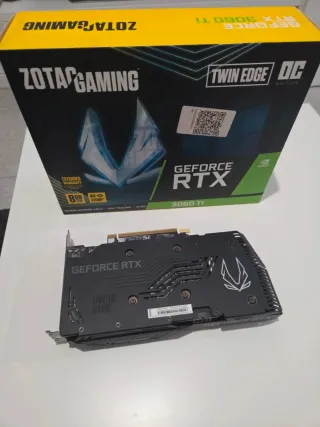 Tarjeta Gráfica Zotac RTX 3060 Ti Twin Edge OC.