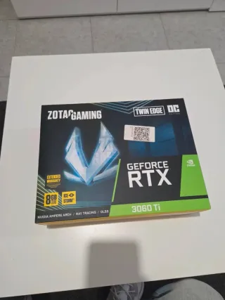 Tarjeta Gráfica Zotac RTX 3060 Ti Twin Edge OC.