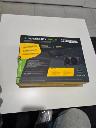 Tarjeta Gráfica Zotac RTX 3060 Ti Twin Edge OC.