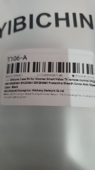 Funda protectora para mando a distancia