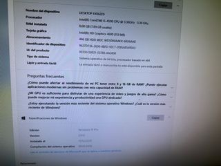 PC HP EliteDesk 800 G1 i5 8GB RAM