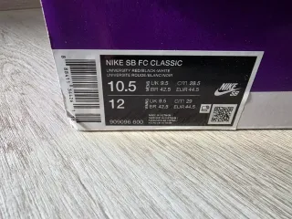 Zapatillas Nike SB Rojas y Negras