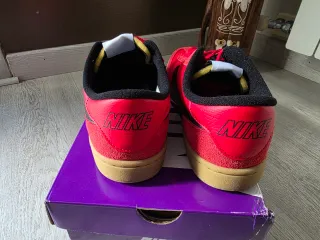 Zapatillas Nike SB Rojas y Negras